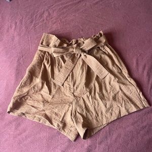Paperbag shorts